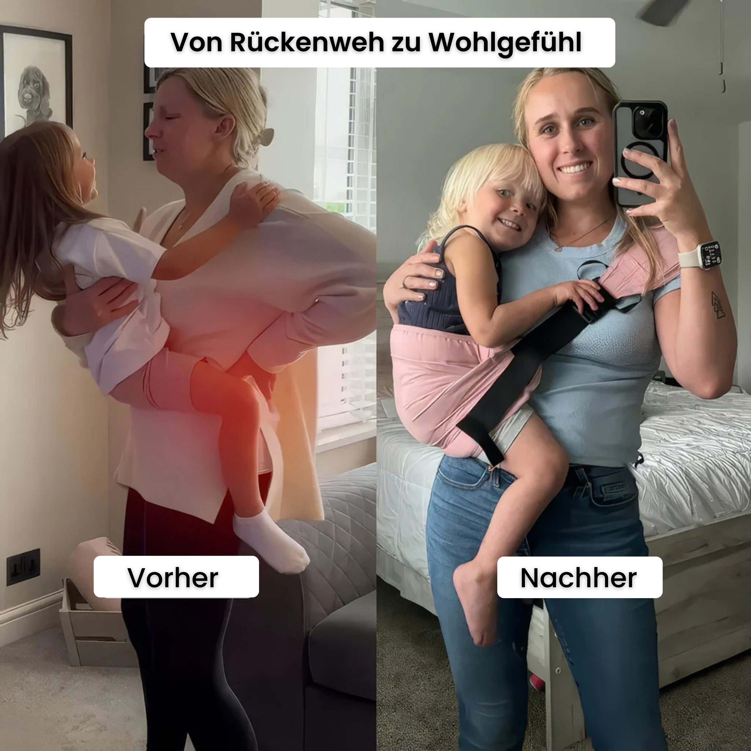 Ergonomische Kleinkindtrage