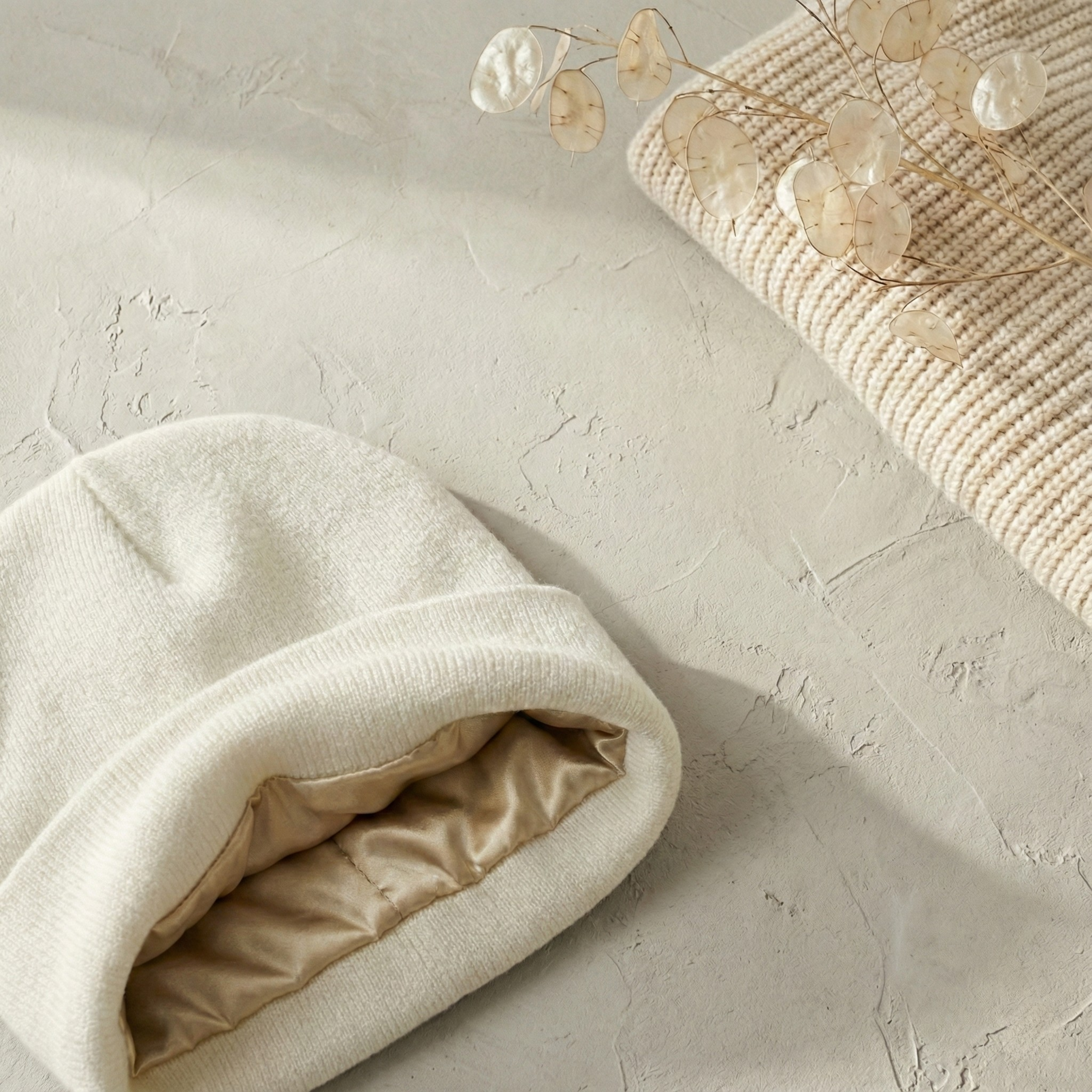 Haarpflege-Mütze mit Satin-Innenfutter