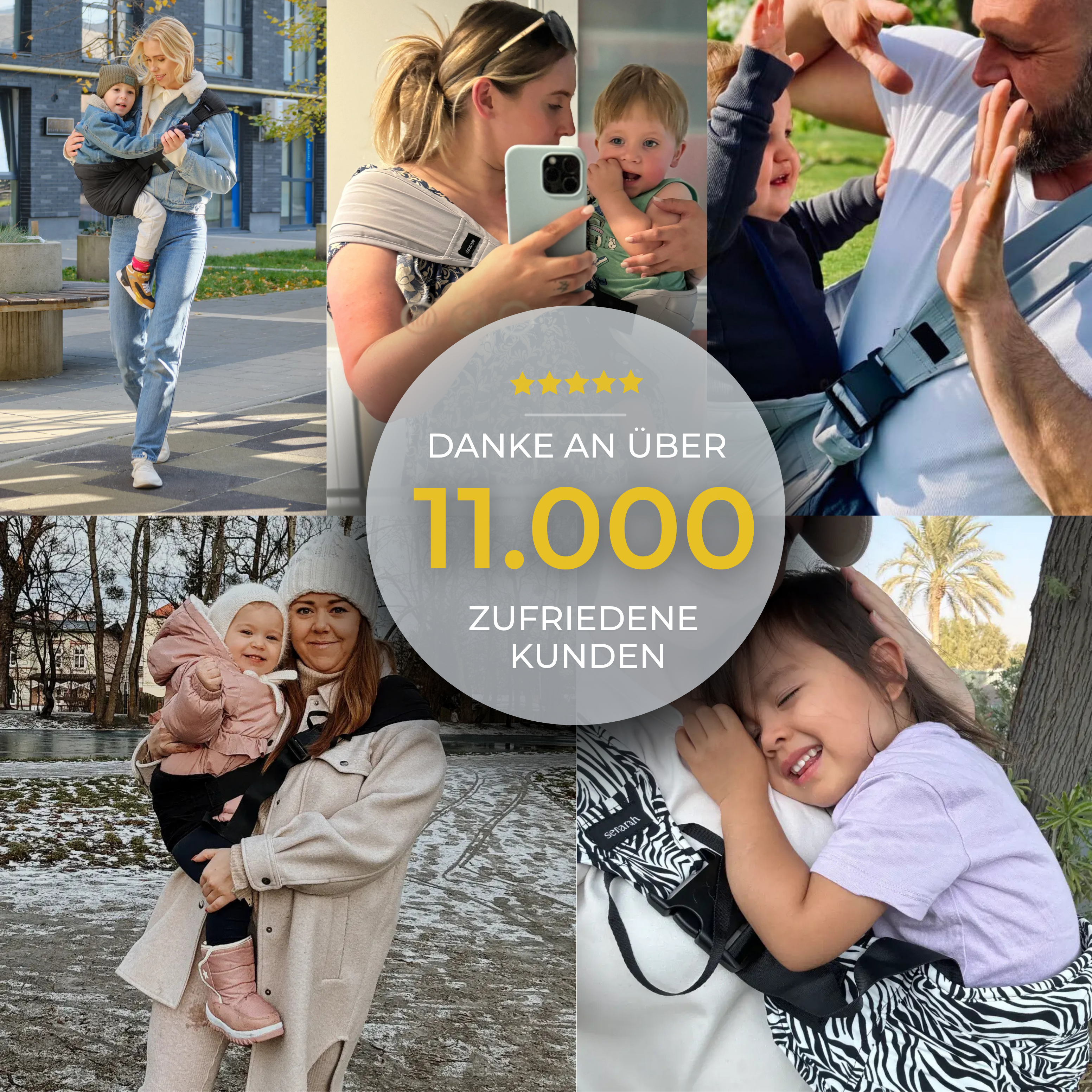 Ergonomische Kleinkindtrage