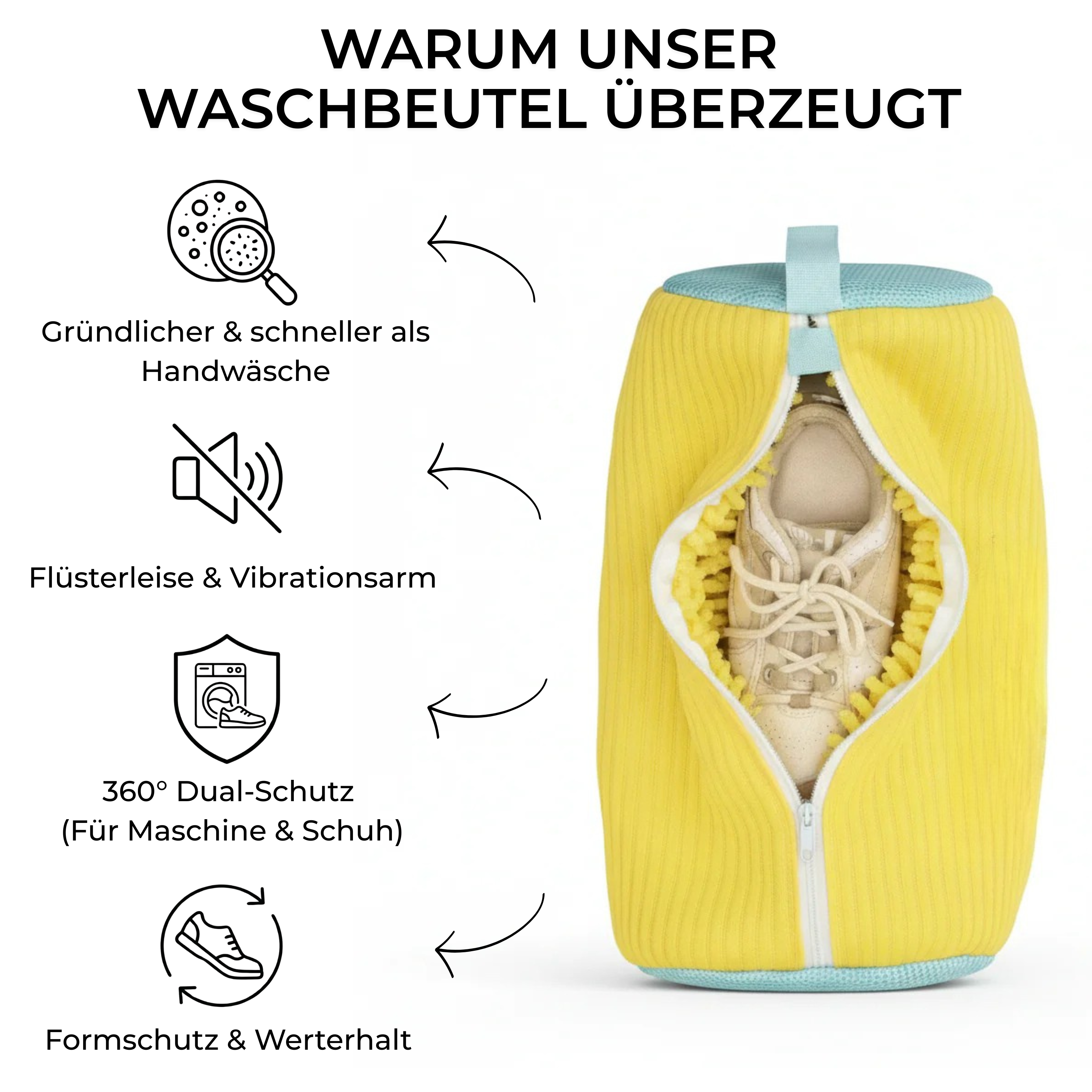 Pelona Schuhwaschbeutel