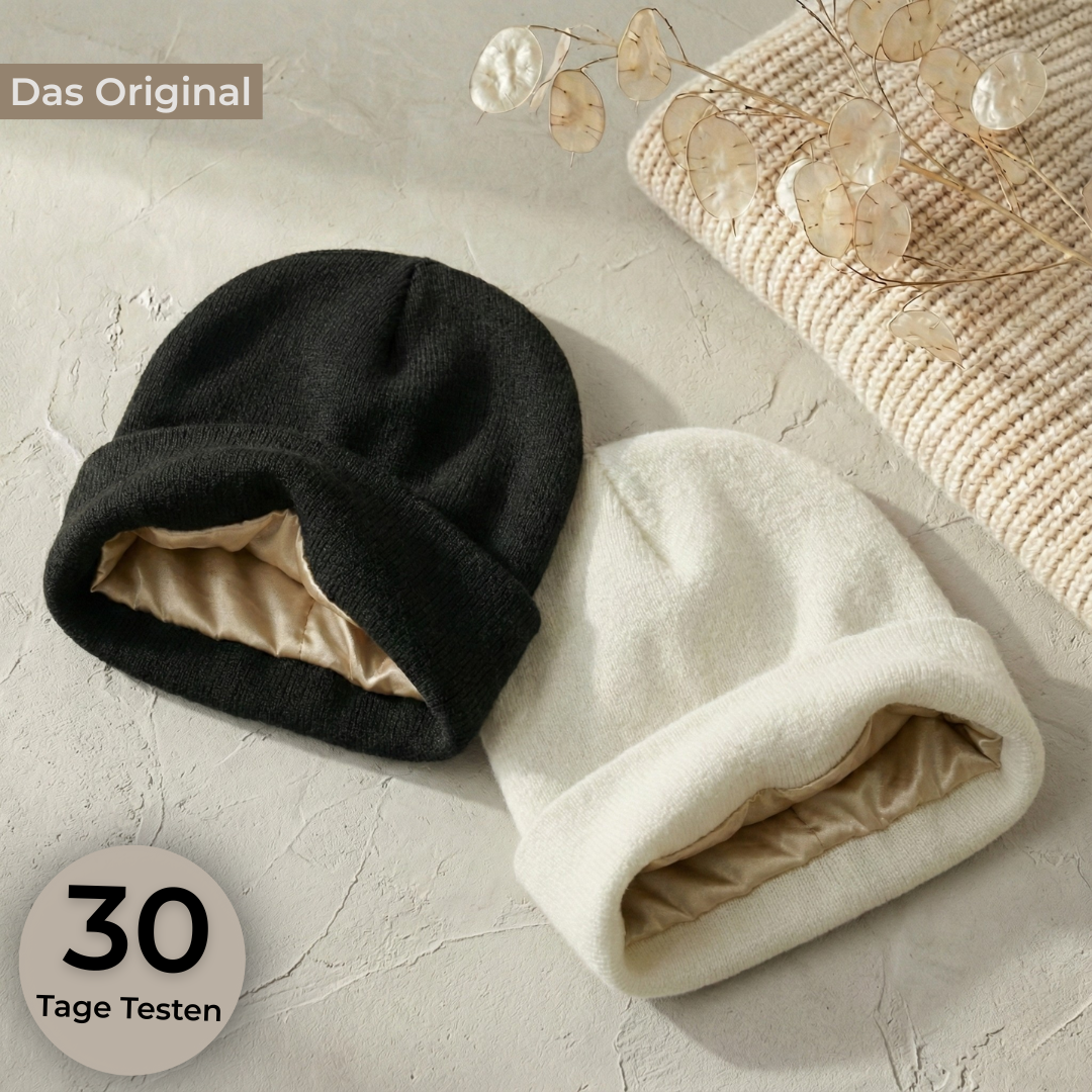 Haarpflege-Mütze mit Satin-Innenfutter