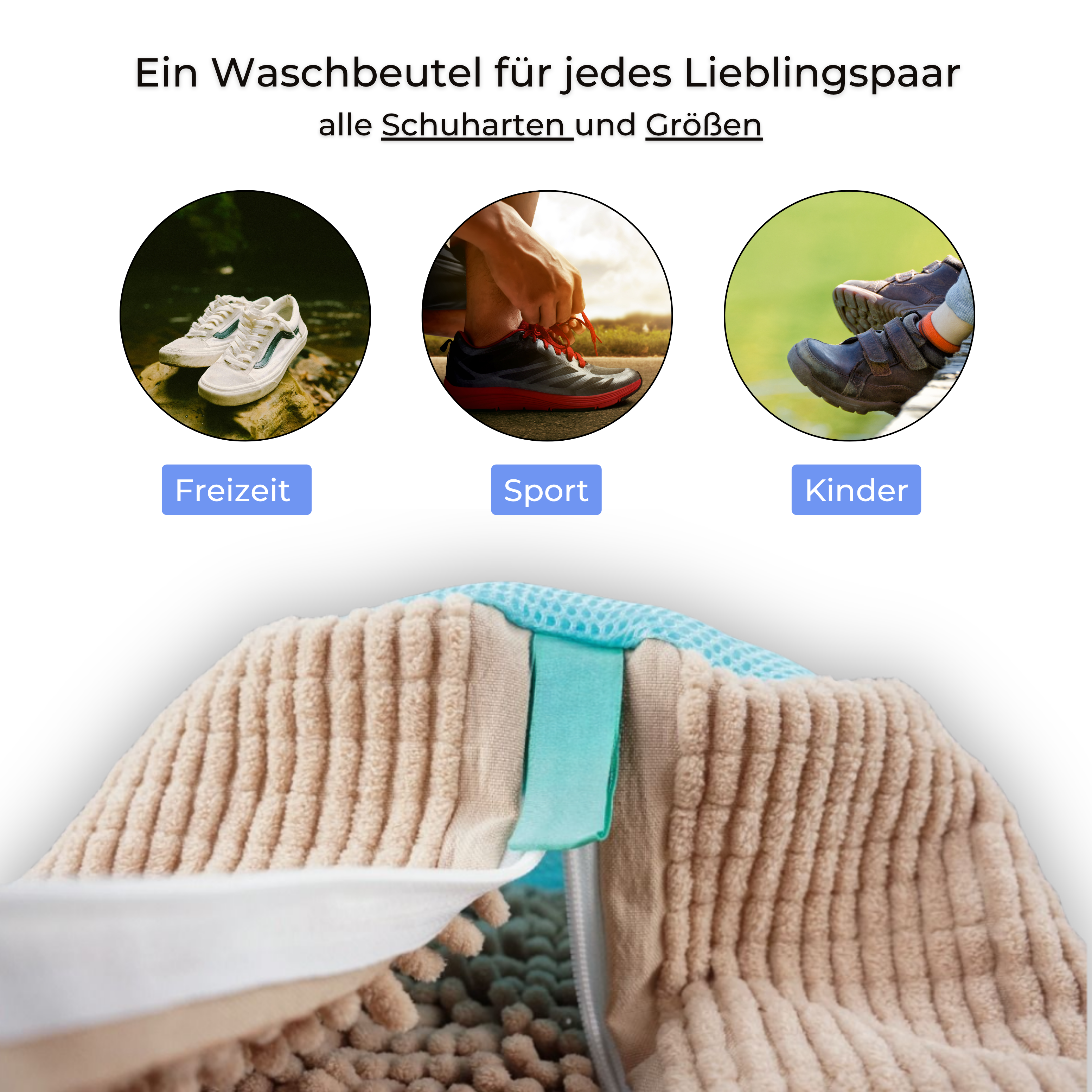 Pelona Schuhwaschbeutel